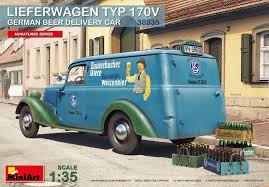 [ MINIART38035 ] Lieferwagen TYP 170V, german beer delivery car  1/35