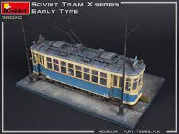 [ MINIART38020 ] Soviet tram X-series early type 1/35