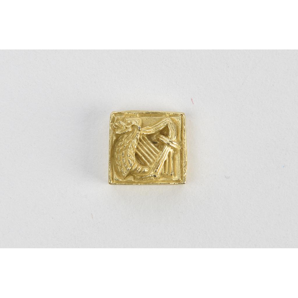 [ AMA5333 ] Amati versiering messingkleur 13x13mm 10st