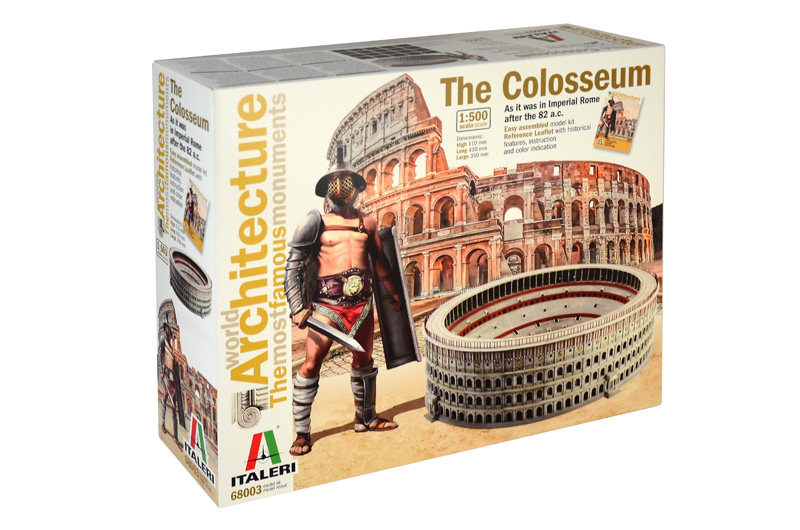 [ ITA-68003 ] Italeri Colosseum 1/500