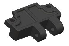 [ PROC-00180-020 ] Gearbox Brace Mount A - Rear - Composite - 1 pc