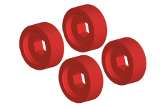  [ PROC-00180-117 ] Pivot Ball Adjusting Nut - Aluminum - 4 pcs