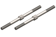  [ PROC-00180-143 ] Turnbuckle - M5 - 92mm - Steel - 2 pcs