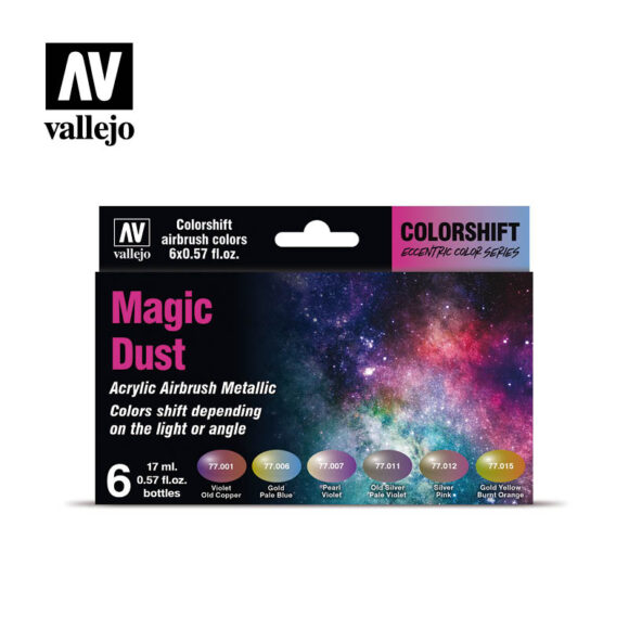 [ VAL77090 ] Vallejo colorshift set - magic dust 6 x 17ml