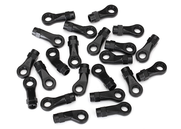 [ TRX-8275 ] Traxxas rod end set, complete standard (10), angled 10 degrees (8) - TRX8275