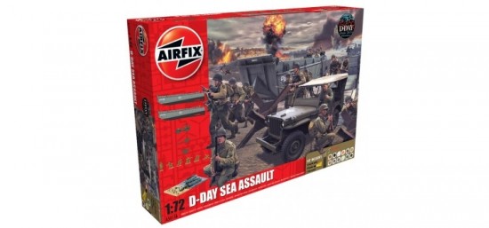 [ AIRA50156A ] Airfix D-day sea assault set 1/72