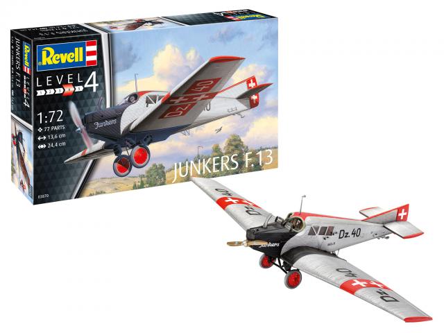 [ RE03870 ] Revell Junkers F.13 1/72