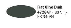 [ ITA-4728AP ] Italeri flat olive drab US army 20ml