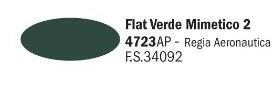 [ ITA-4723AP ] Italeri flat verde mimetico 2 20ml