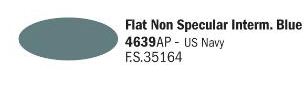 [ ITA-4639AP ] Italeri flat non speculr intermed blue 20ml