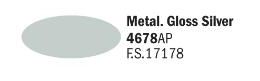 [ ITA-4678AP ] Italeri gloss silver 20ml