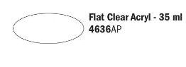 [ ITA-4636AP ] Italeri flat clear acryl 35ml