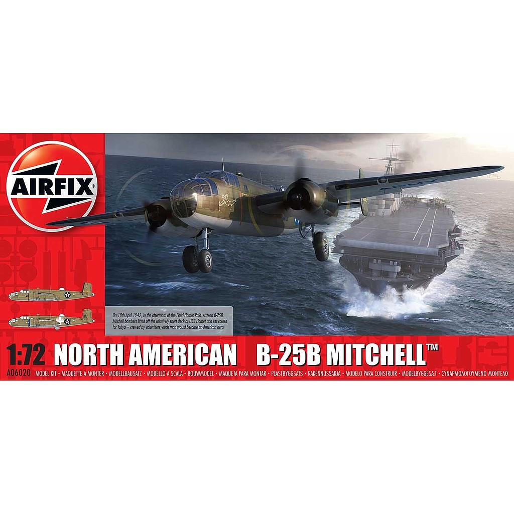 [ AIRA06020 ] Airfix North american B-25B mitchell 1/72