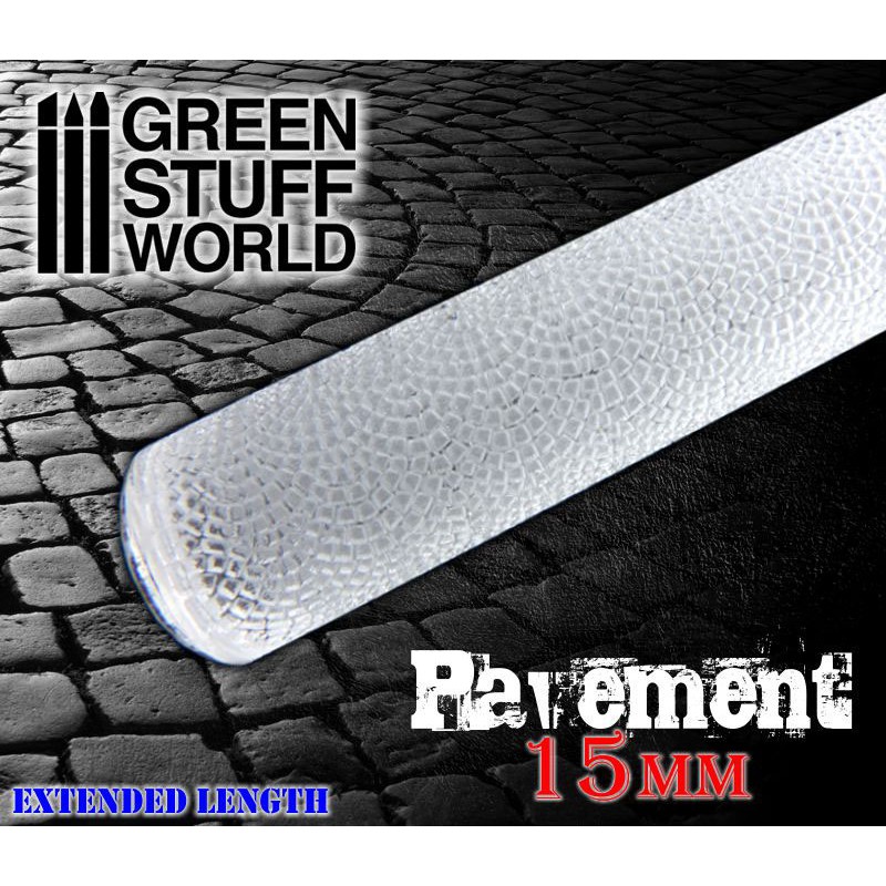 [ GSW1627 ] Green stuff world Pavement 15mm rolling pin
