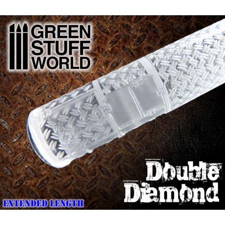 [ GSW1164 ] Green stuff world double diamond rolling pin