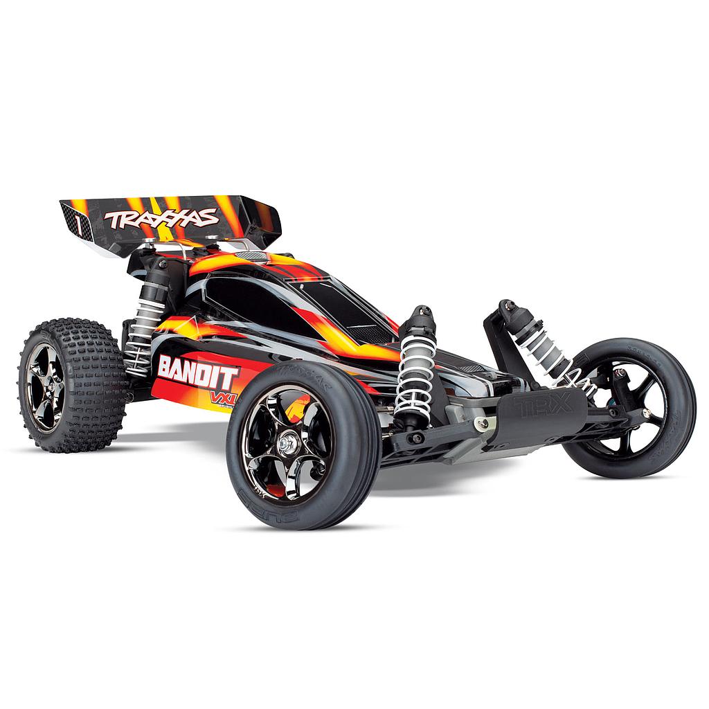 [ TRX-24076-4R ] Traxxas Traxxas bandit VXL brushless 2.4ghz with TSM, no battery/no charger - Red-TRX24076