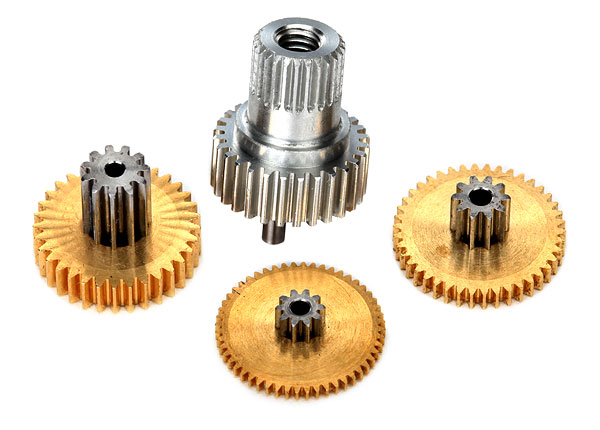 [ TRX-2082X ] Traxxas gear set, metal (for 2080x servo)