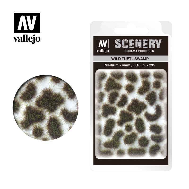 [ VALSC405 ] Vallejo Wild Tuft - Swamp 4 mm.