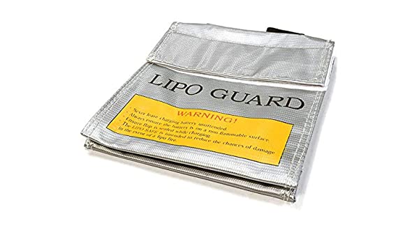 [ INC26049SILVER ] Integy lipo bag (150x150x40mm) 