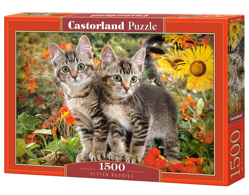 [ CASTOR151899 ] Castorland puzzle kitten buddies (1500 stukjes)
