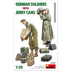 [ MINIART35286 ] German Soldiers With Jerry Cans 1/35