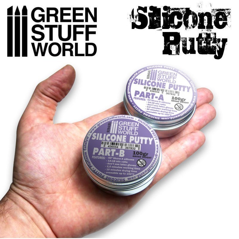 [ GSW8436554367832 ] Green stuff world silicone putty violet 200g