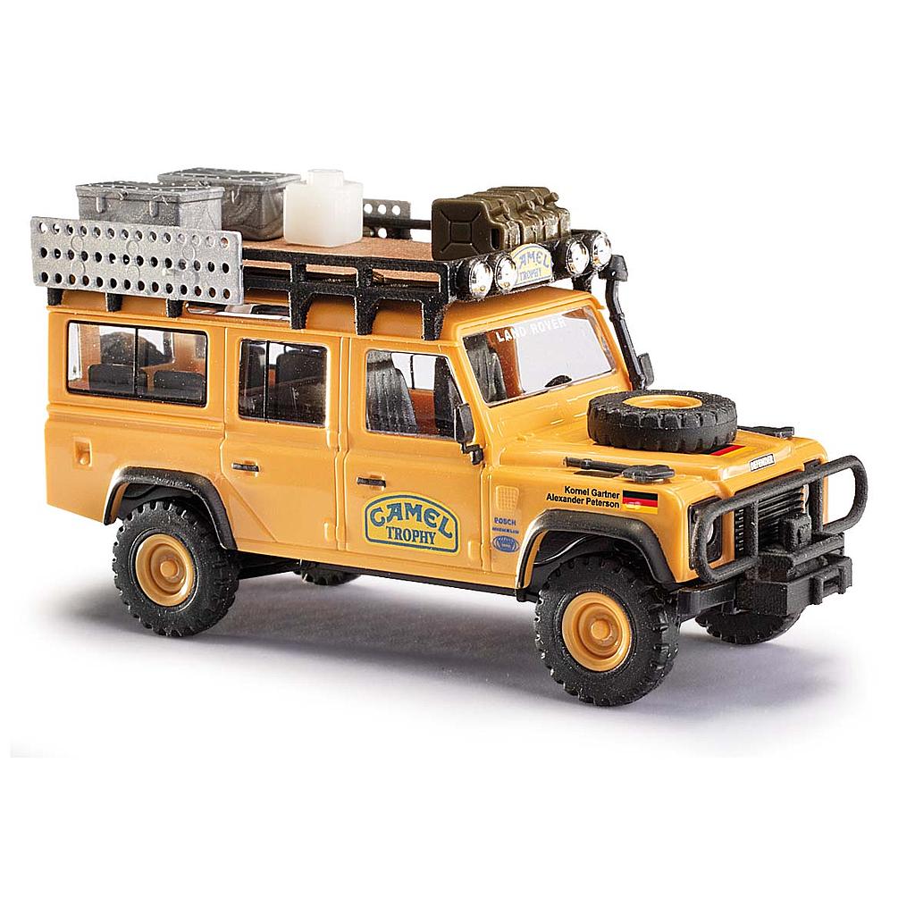 [ BUSCH50373 ] Land Rover Defender "Camel Trophy" Deutschland 1/87 HO