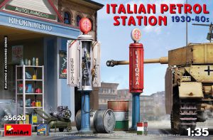 [ MINIART35620 ] Italian Petrol Station 1930-40's 1/35