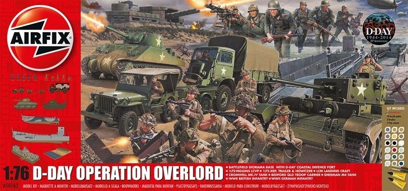 [ AIRA50162A ] Airfix D-day operation overlord 1/76