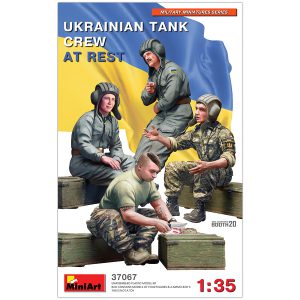 [ MINIART37067 ] Ukrainian Tank Crew at Rest 1/35