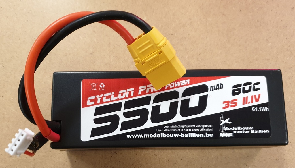 [ PROC-49135-X-PL] LIPO 11.1V - 5500mAh - 60C  XT-90 