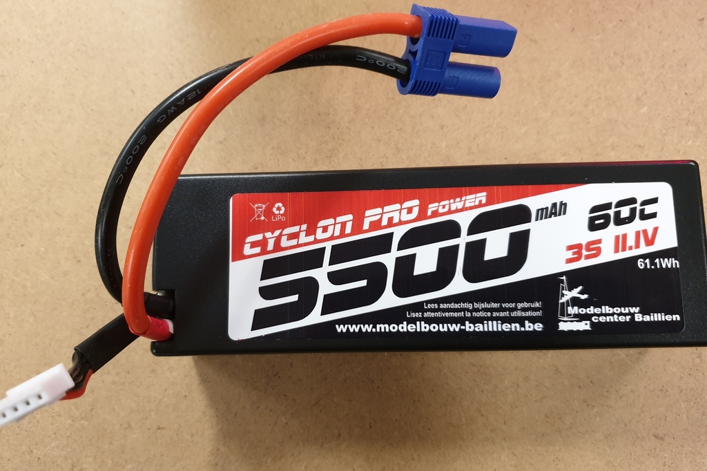[ PROC-49135-EC5-PL ] LIPO 11.1V - 5500mAh - 60C  EC-5 connector