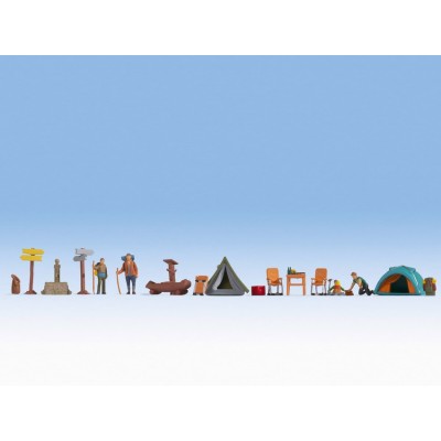 [ NO16201 ] Noch "Camping" 1/87