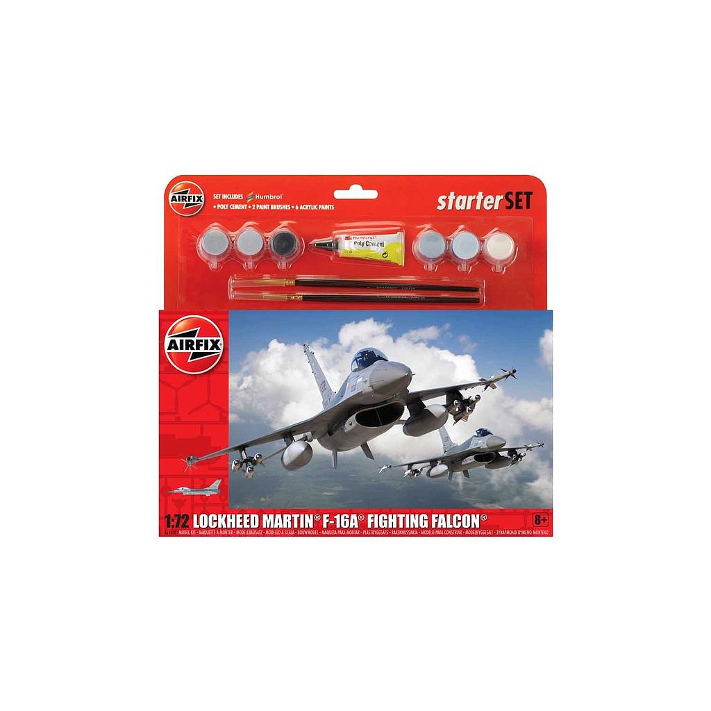 [ AIRA55312 ] Airfix lockheed martin F-16A fighting falcon 1/72