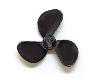 [ KRGR2308-45 ] Krick ship propeller, 3 blades, 45 mm - M4 - Right-hand