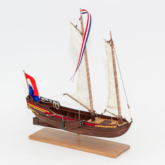 [ KOLDERSTOKSPEEL-JACHT ] Kolderstok speel-jacht  1640  1/50