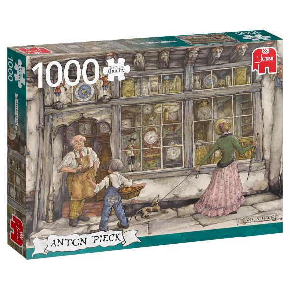 [ JUMBO18826 ] Premium Collection – Anton Pieck, De klokkenwinkel - 1000 stukjes