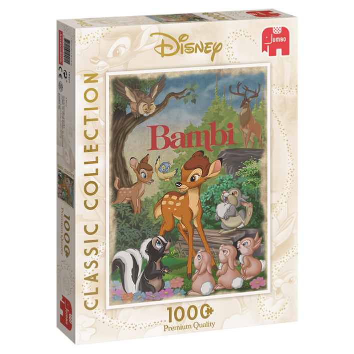 [ JUMBO19491 ] Premium Collection – Disney Classic Collection, Bambi - 1000 stukjes