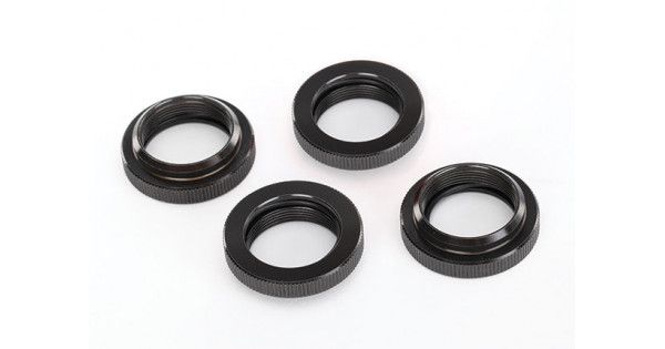 [ TRX-7767X ] Traxxas spring retainer (adjuster) GTX shocks (4)