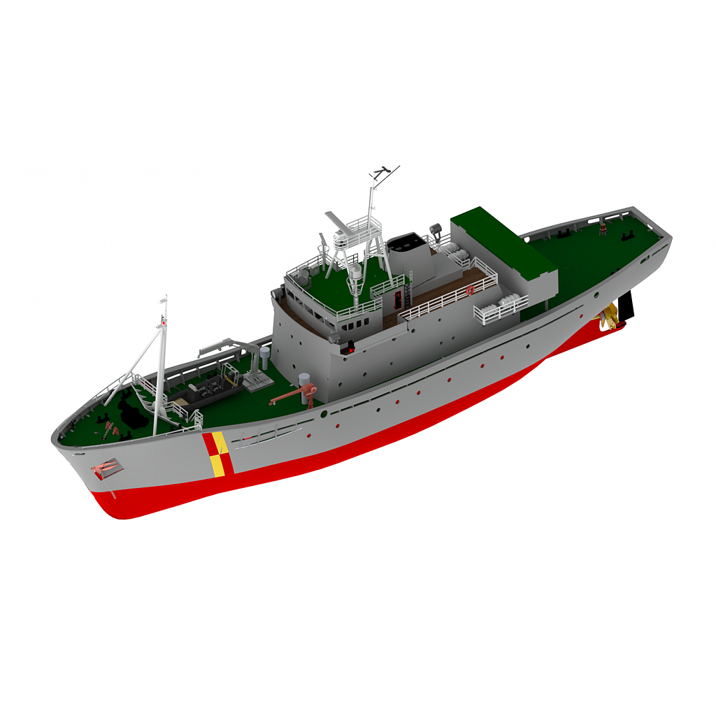 [ TUE00129 ] Türk model FPV Westra scottish fisher protection vessel