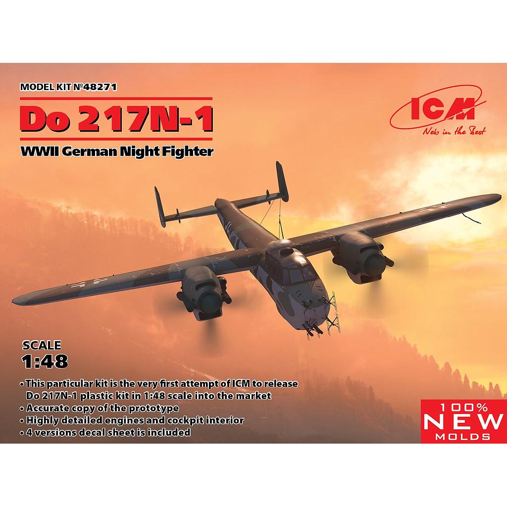 [ ICM48271 ] Do 217N-1 WWII German Night Fighter 1/48