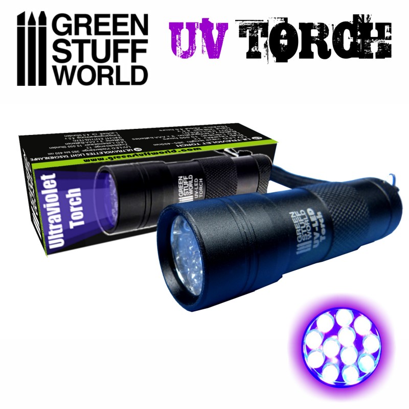 [ GSW1909 ] Green stuf world ultraviolet light torch