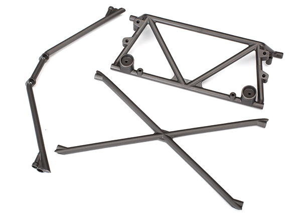 [ TRX-8433 ] Traxxas tube chassis, center support/cage top/ rear cage support - TRX8433
