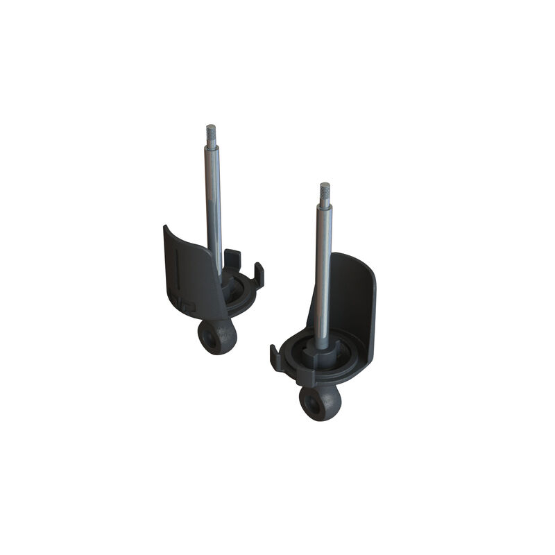[ ARA330549 ] Arrma Shock Shaft, Eyelet and Spring Perch Set Front
