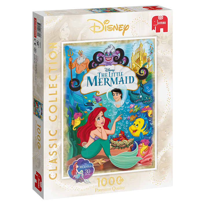 [ JUMBO18822 ] Premium Collection – Disney Classic Collection, The Little Mermaid (1000 stukjes)