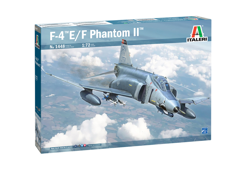 [ ITA-1448 ] Italeri F-4 E/F Phantom II  1/72