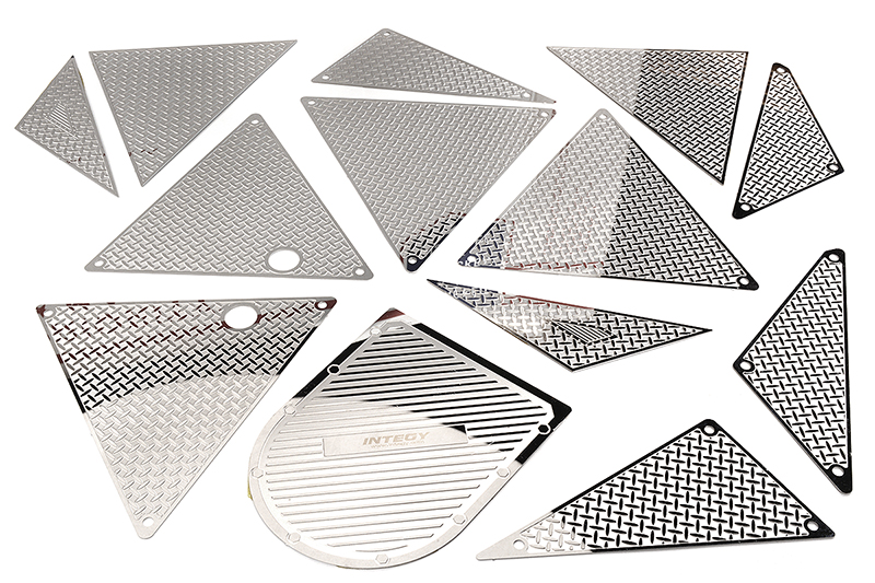 [ INC29020 ] Integy Alloy Machined Protection Plate Set for Traxxas 1/7 Unlimited Desert Racer