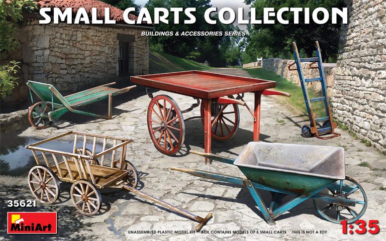[ MINIART35621 ] Small Carts Collection 1/35 