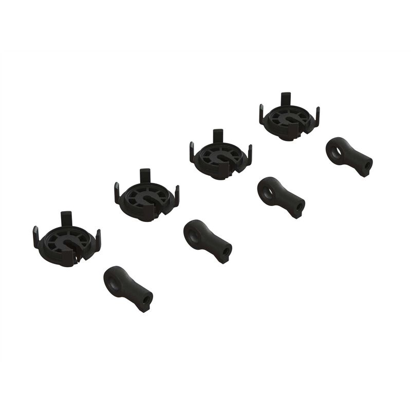[ ARA330569 ] Arrma  Shock Rod End & Spring Perch Set (4 Shocks)