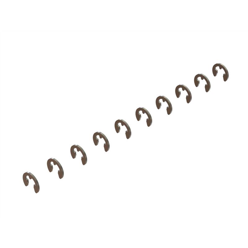 [ ARA710006 ] Arrma  E Clip Din 6799 - 3.2mm (10)
